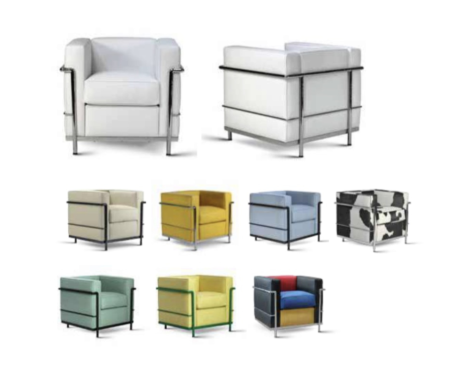 Polsterung für LC2 Hocker