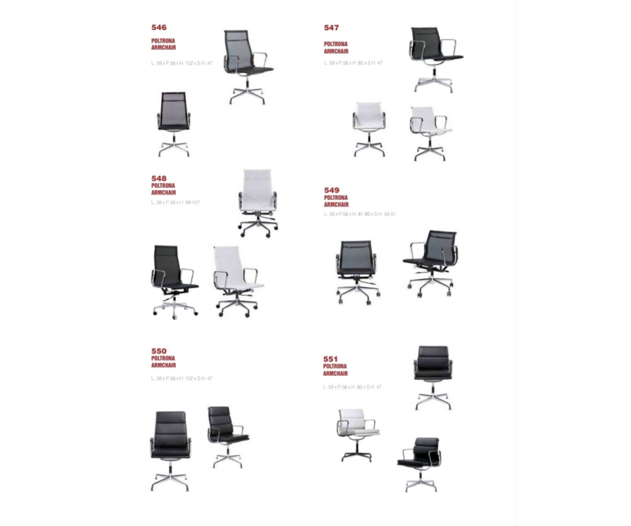 Aluminium Group Side Chair