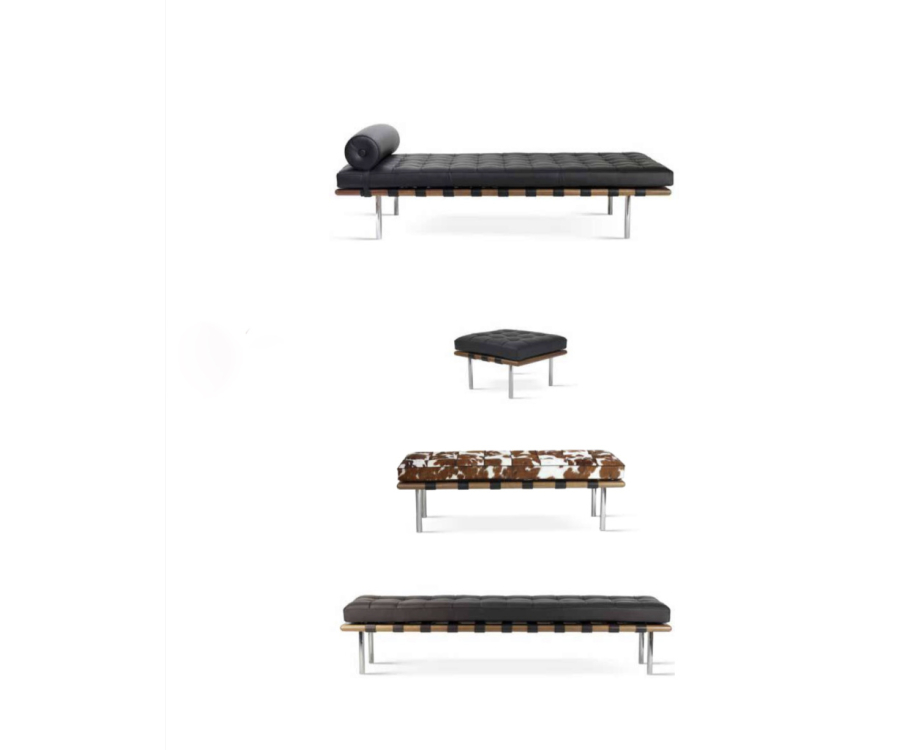 Barcelona Sitzbank 3-Sitzer