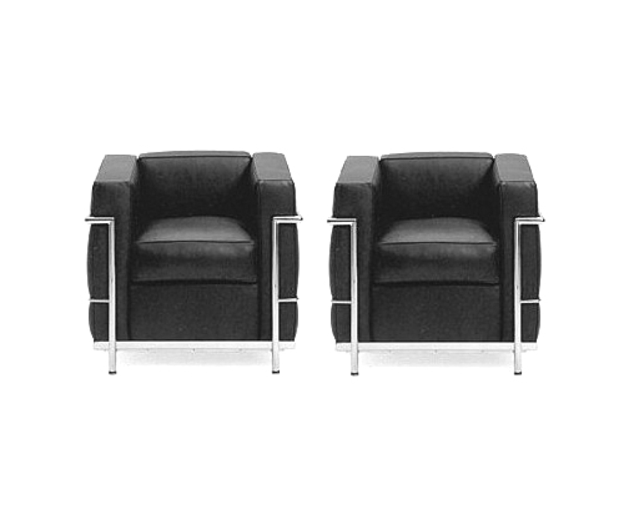 LC2X - 2 x Armchair DS/21 + 1 x 3-er Sofa DS/23 