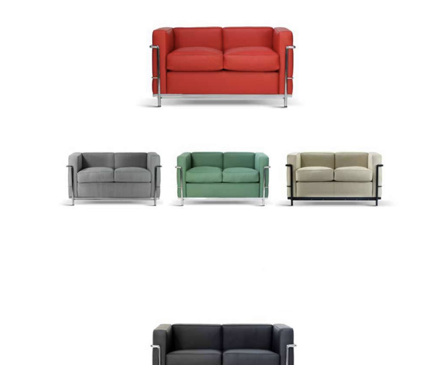LC 22 Sofa 2-Sitzer