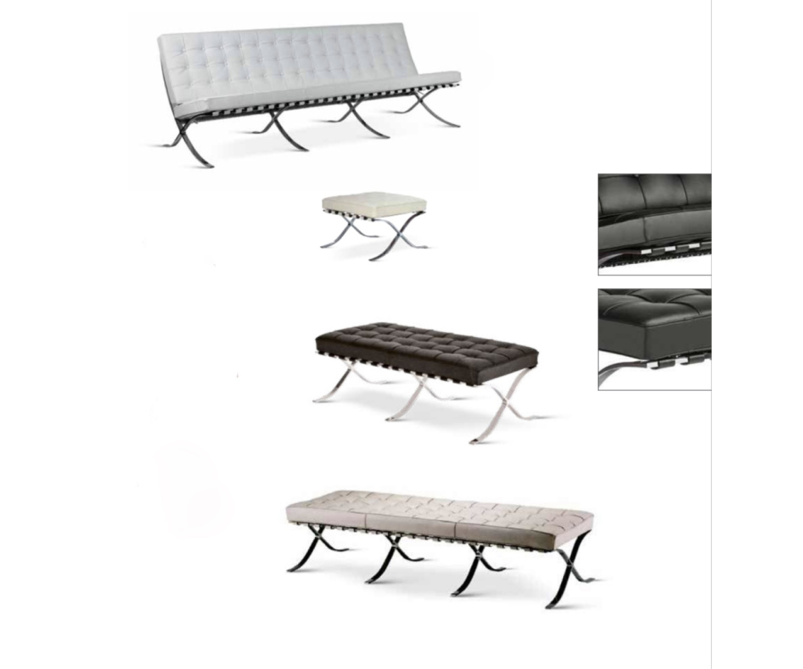 Barcelona Sessel mittel