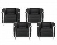 4 x Armchair LC DS/21